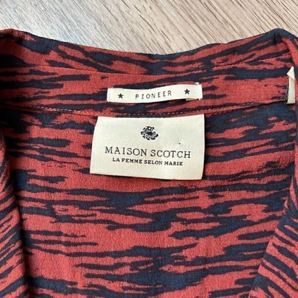 Scotch & Soda Maison Scotch Button Up Jumpsuit Size S - Picture 5 of 9